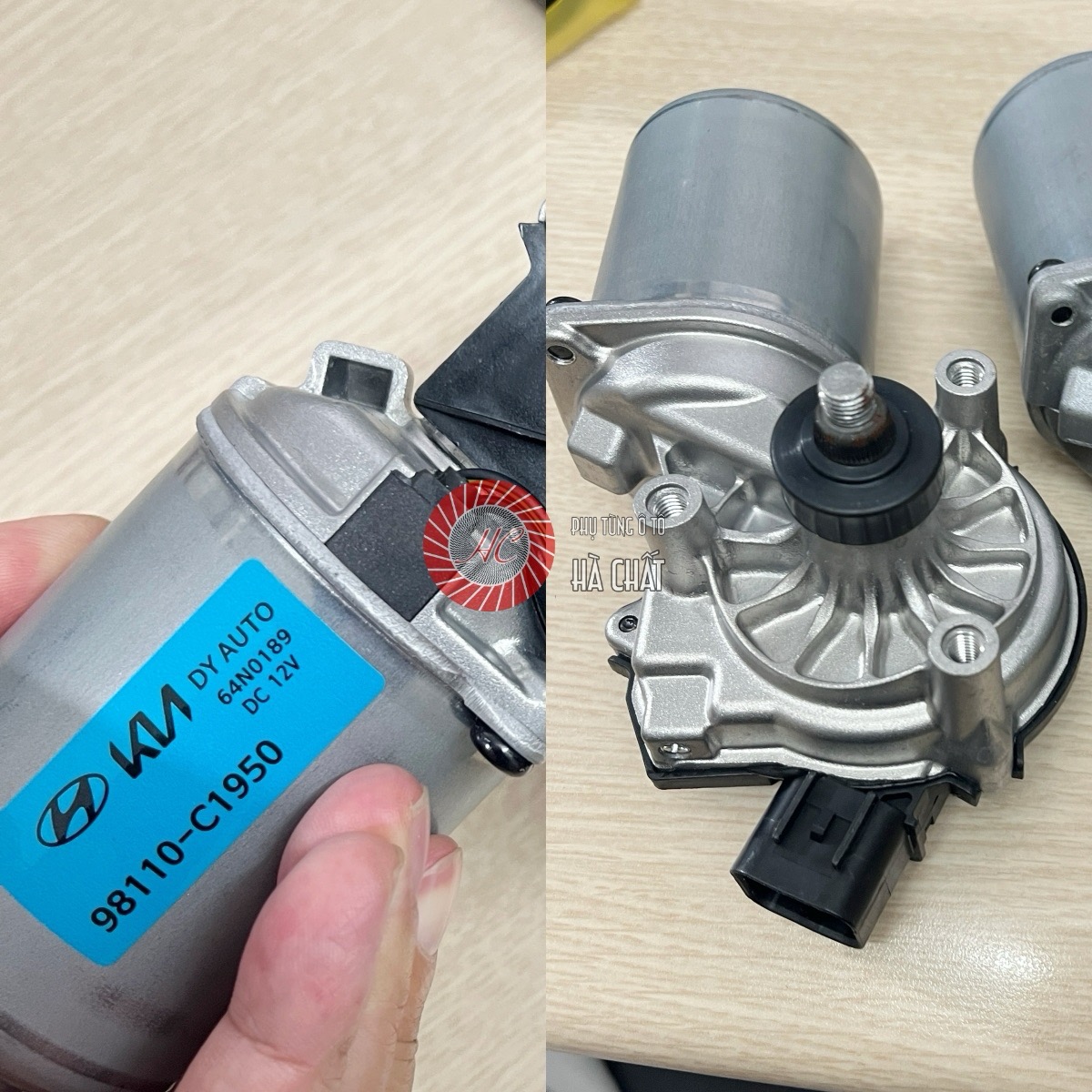 Mô tơ gạt mưa CERATO K3 FORTE nhập khẩu HYUNDAI MOBIS Hàn Quốc - Hình ảnh 2