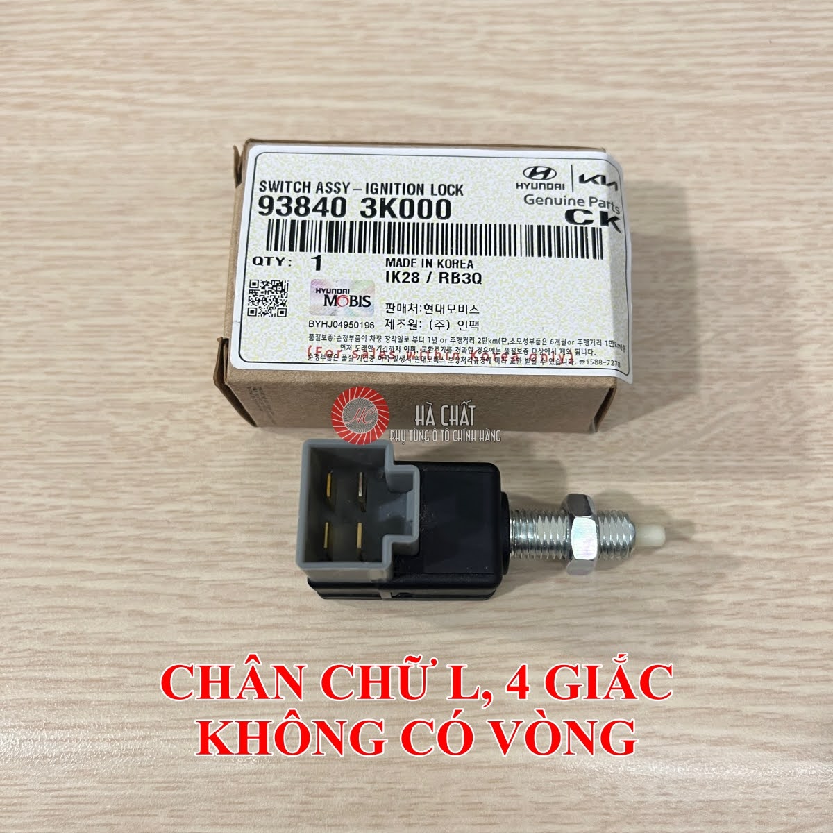Công tắc chân côn phanh KIA & HYUNDAI: Morning, i10, Santafe, Sorento ... nhập khẩu MOBIS Hàn Quốc - Hình ảnh 8
