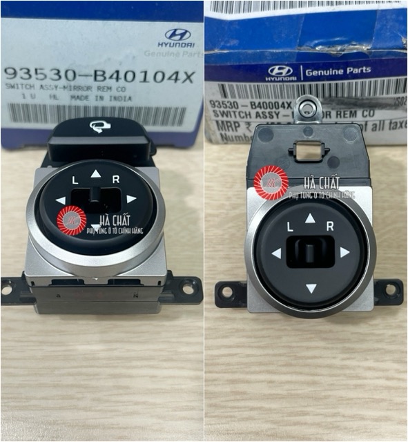 Công tắc chỉnh gập gương điện Hyundai Grand i10 2014-2020
