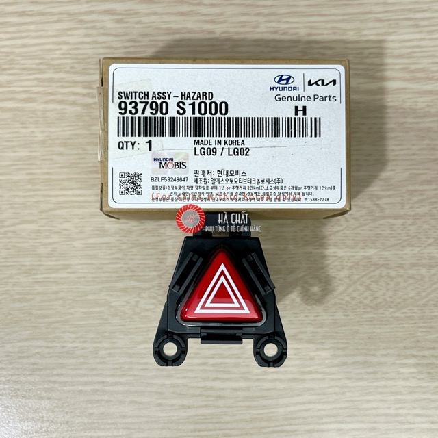 Công tắc khẩn cấp hazard warning Hyundai Santafe 2019-2021 - Hình ảnh 2